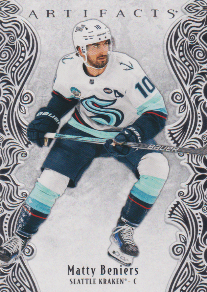 2025/26 Artifacts – Matty Beniers Seattle Kraken 91