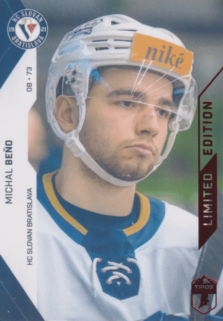 2021/22 Tipos Extraliga – Michal Beňo HC Slovan Bratislava /35
