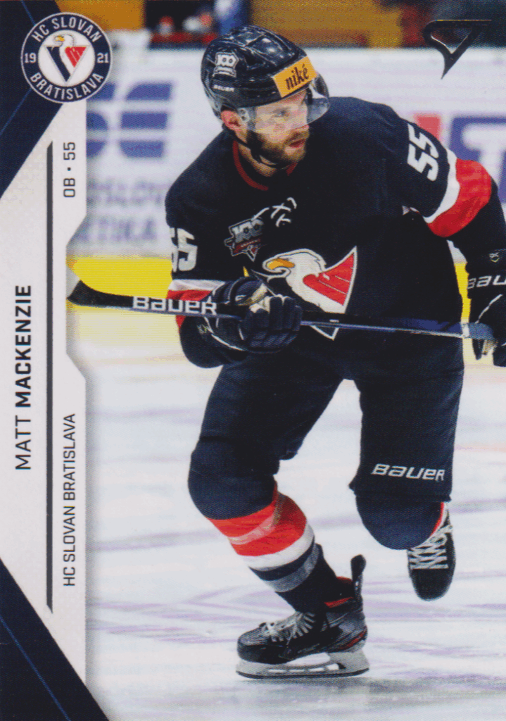 2021/22 Tipos Extraliga – Matt Mackenzie HC Slovan Bratislava 59