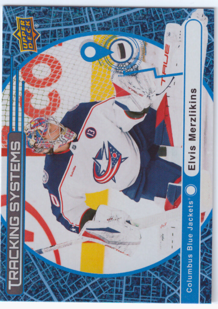 2025/26 Upper Deck Series 1 – Elvis Merzlikins Columbus Blue Jackets TS-28