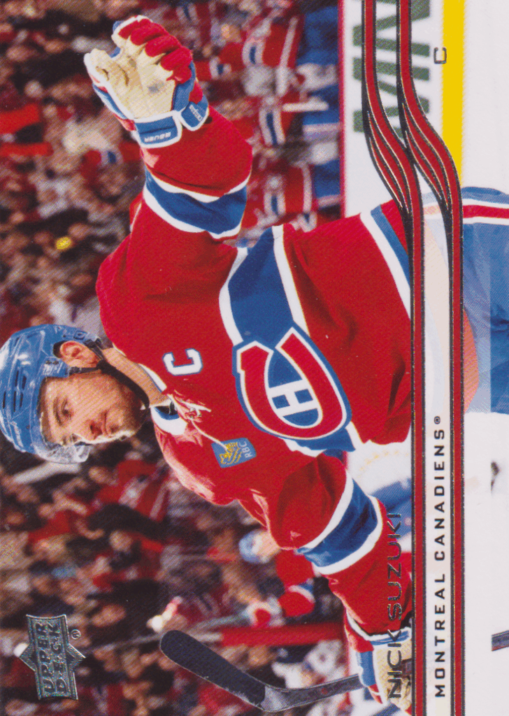 2025/26 Upper Deck Series 1 – Nick Suzuki Montreal Canadiens 90