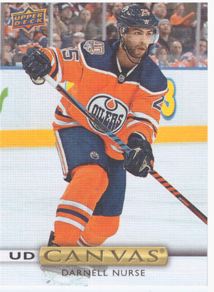 2019/20 Upper Deck Series 1 – Darnell Nurse Edmonton Oilers C86