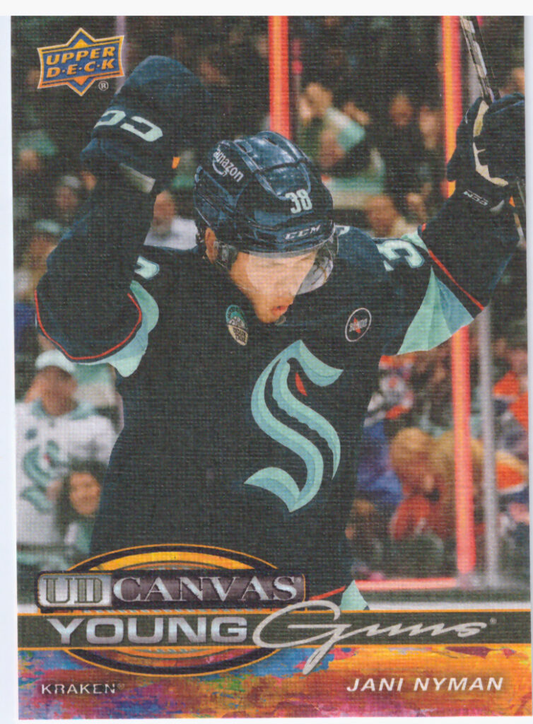 2025/26 Upper Deck Series 1 -Jani Nyman Seattle Kraken C-101