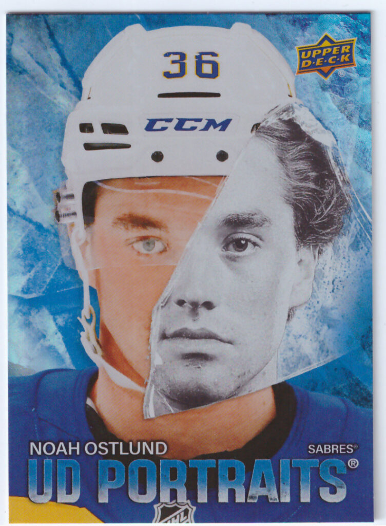 2025/26 Upper Deck Series 1 – Noah Ostlund Buffalo Sabres P-9