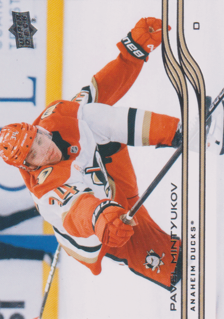 2025/26 Upper Deck Series 1 – Pavel Mintyukov Anaheim Ducks 3
