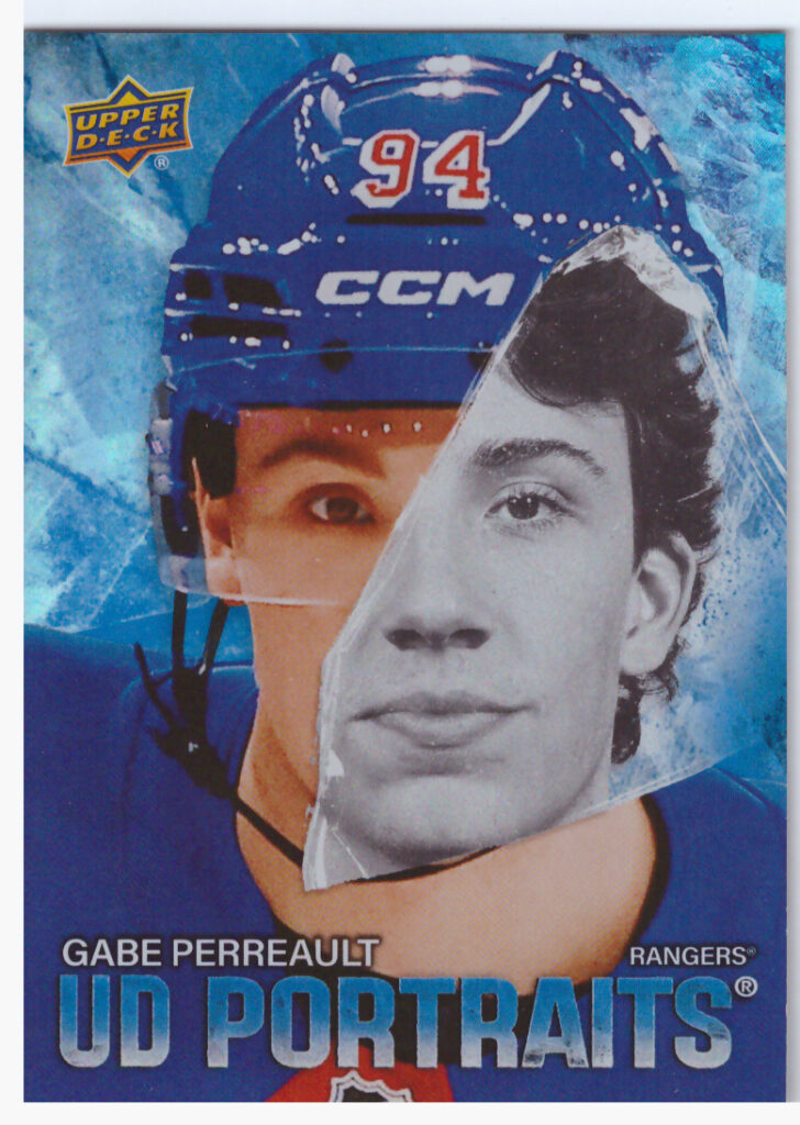 2025/26 Upper Deck Series 1 – Gabe Perreault New York Rangers P-14