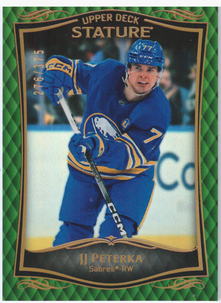 2023/24 Stature – J.J.Peterka Buffalo Sabres 4   /375