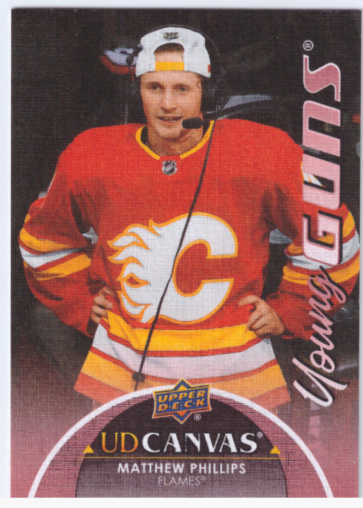 2021/22 Upper Deck Series 2 – Matthew Phillips Calgary Flames C221