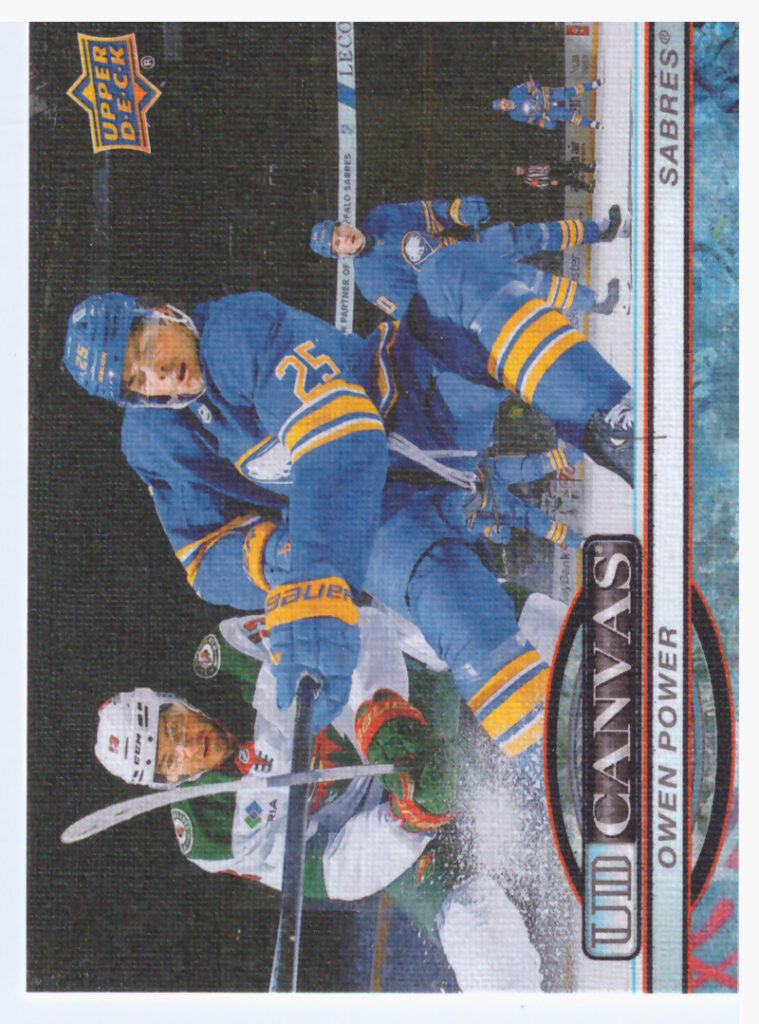 2025/26 Upper Deck Series 1 – Owen Power Buffalo Sabres C-67