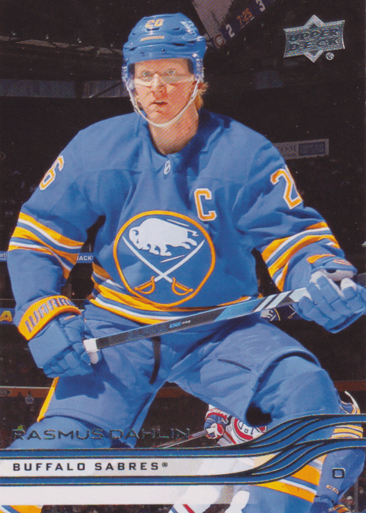 2025/26 Upper Deck Series 1 – Rasmus Dahlin Buffalo Sabres 14