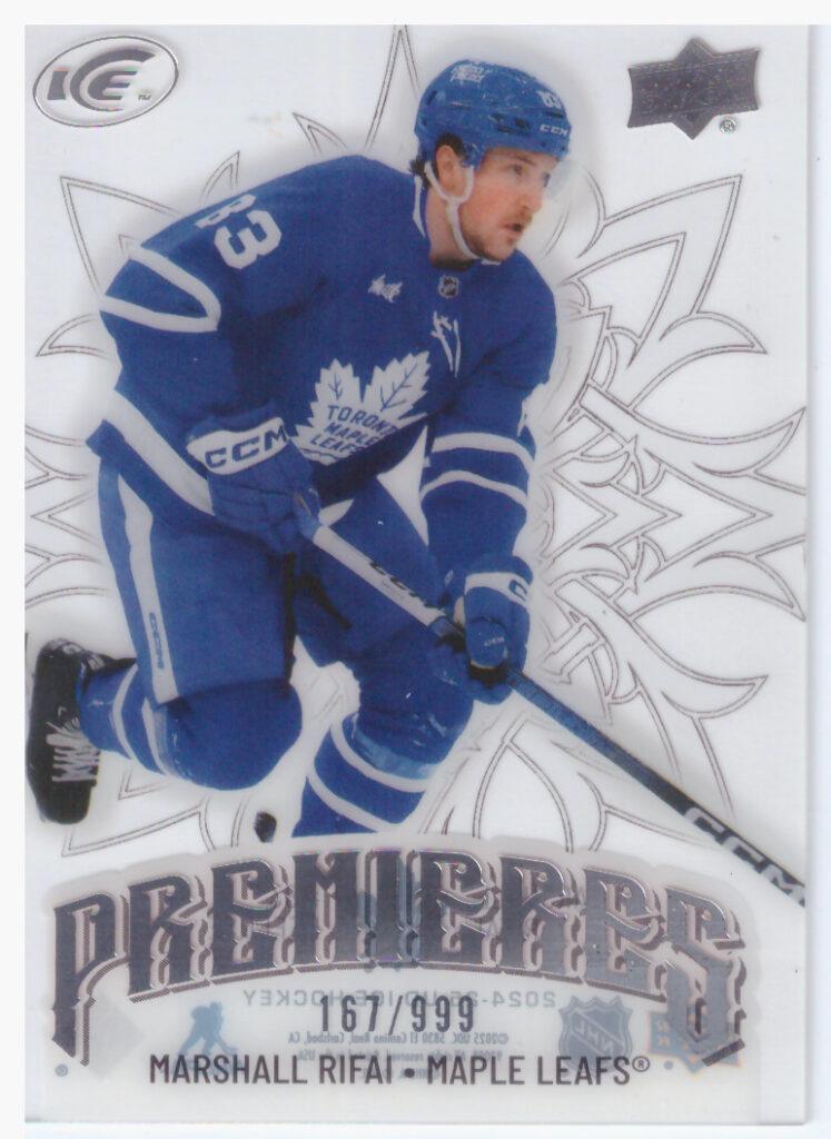 2024/25 Ice – Marshall Rifai Toronto Maple Leafs 176   /999