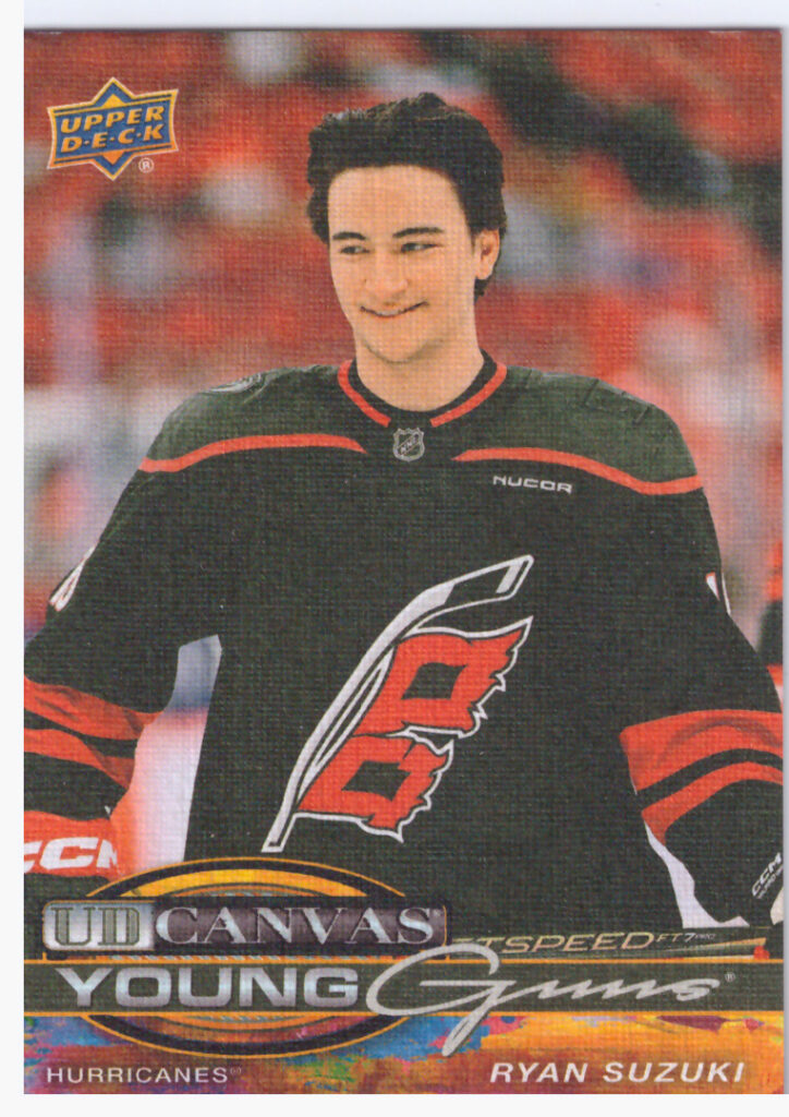 2025/26 Upper Deck Series 1 – Ryan Suzuki Carolina Hurricanes C-91
