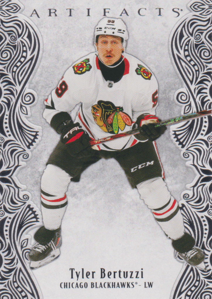 2025/26 Artifacts – Tyler Bertuzzi Chicago Blackhawks 40