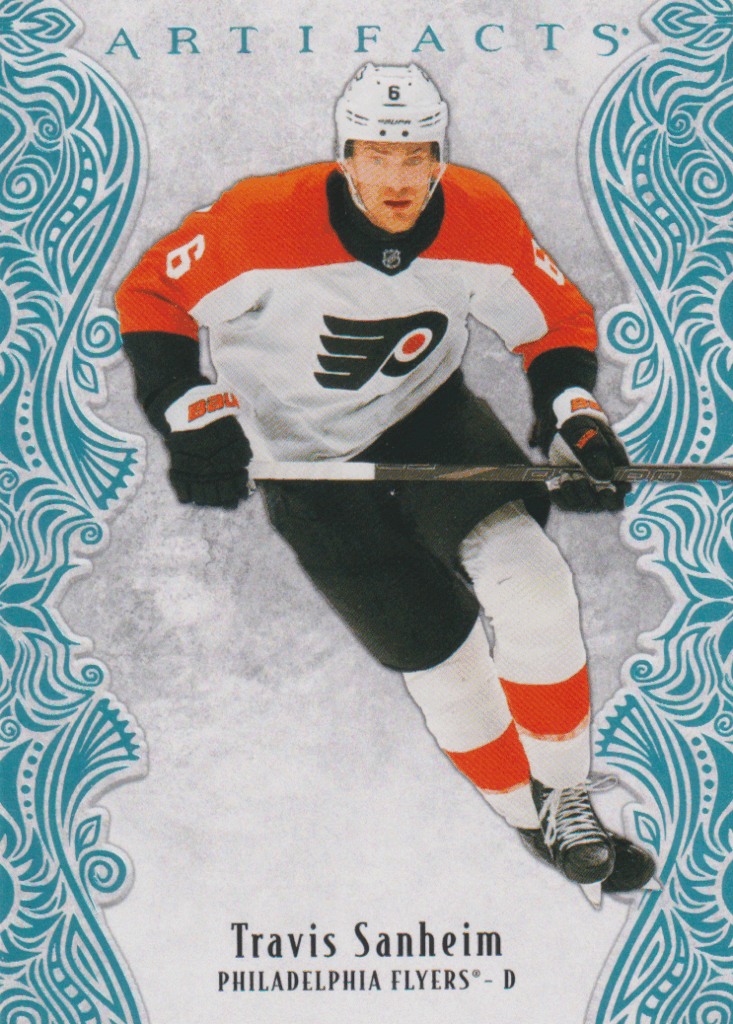 2025/26 Artifacts – Travis Sanheim Philadelphia Flyers 72