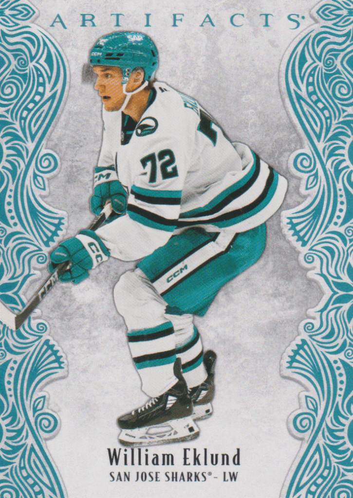 2025/26 Artifacts – William Eklund San Jose Sharks 46