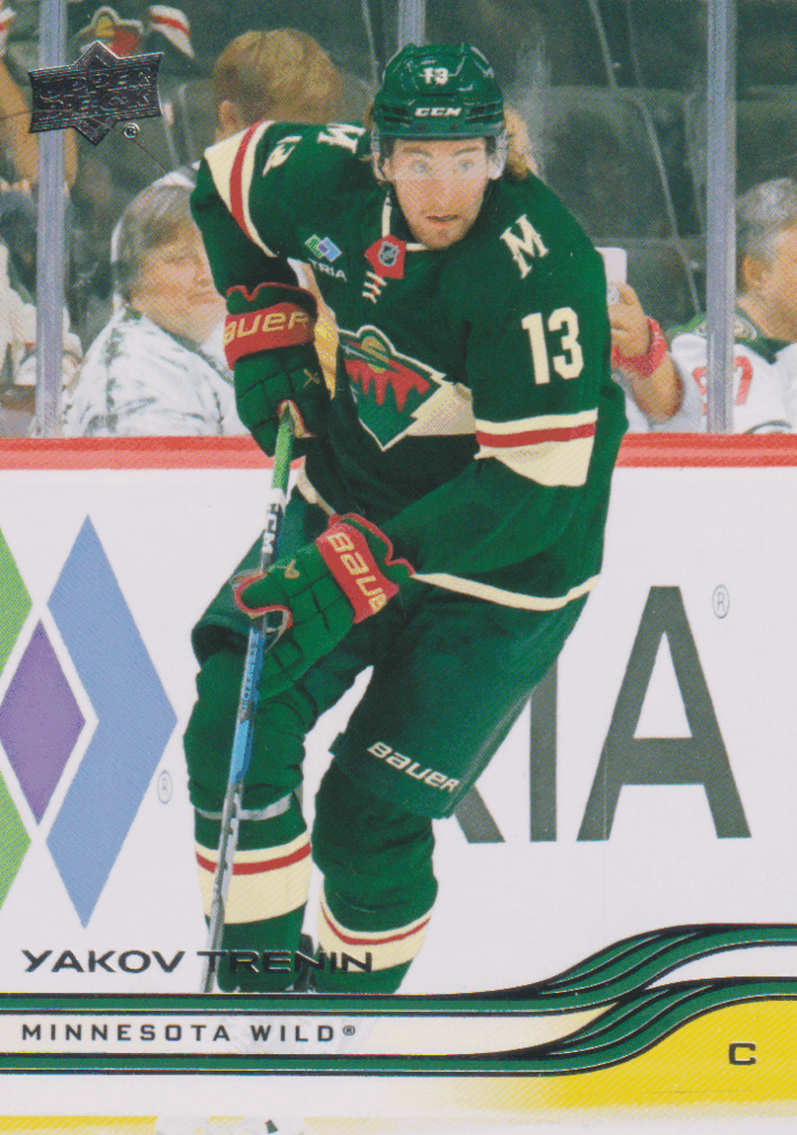 2025/26 Upper Deck Series 1 – Yakov Trenin Minnesota Wild 85