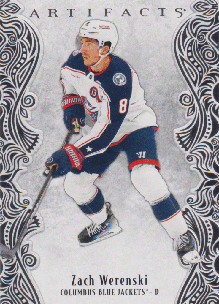 2025/26 Artifacts – Zach Werenski Columbus Blue Jackets 5