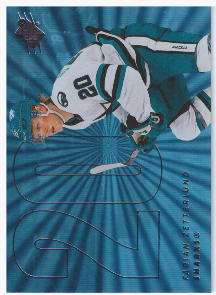 2024/25 SpX – Fabian Zetterlund San Jose Sharks 2