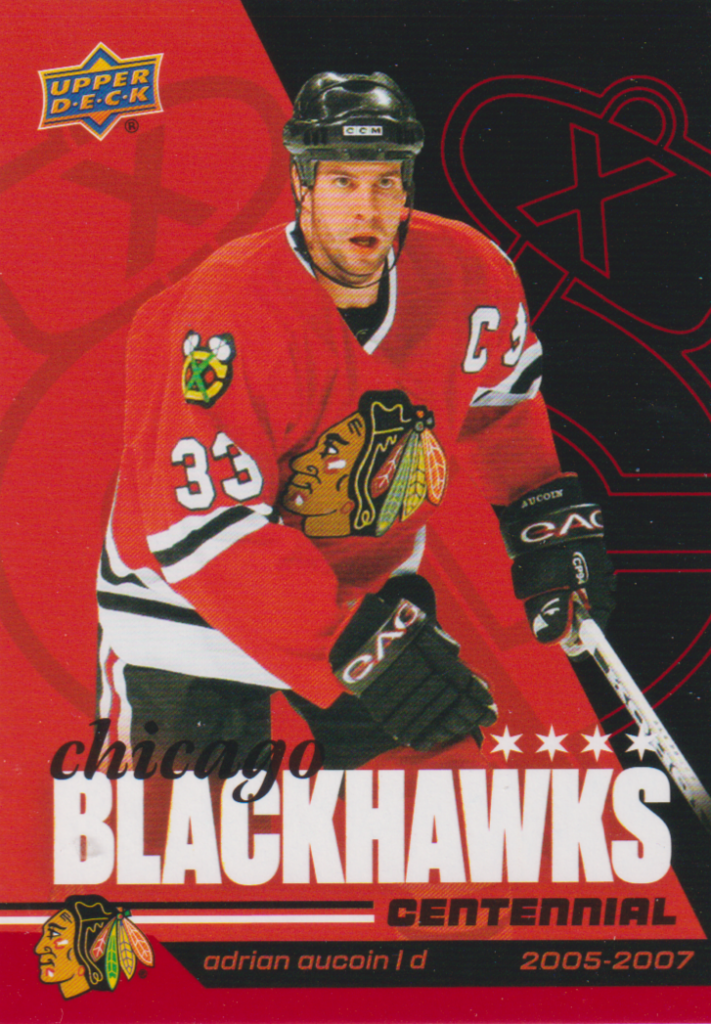 2025/26 Chicago Blackhawks Centennial – Adrian Aucoin 87