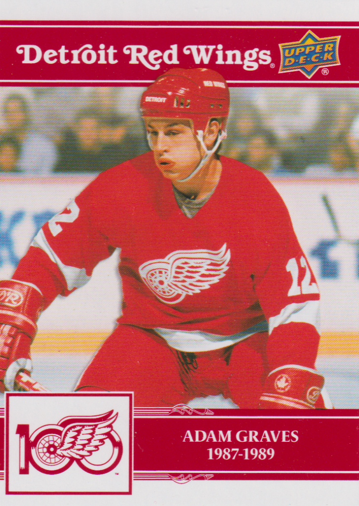2025/26 Detroit Red Wings Centennial – Adam Graves 73