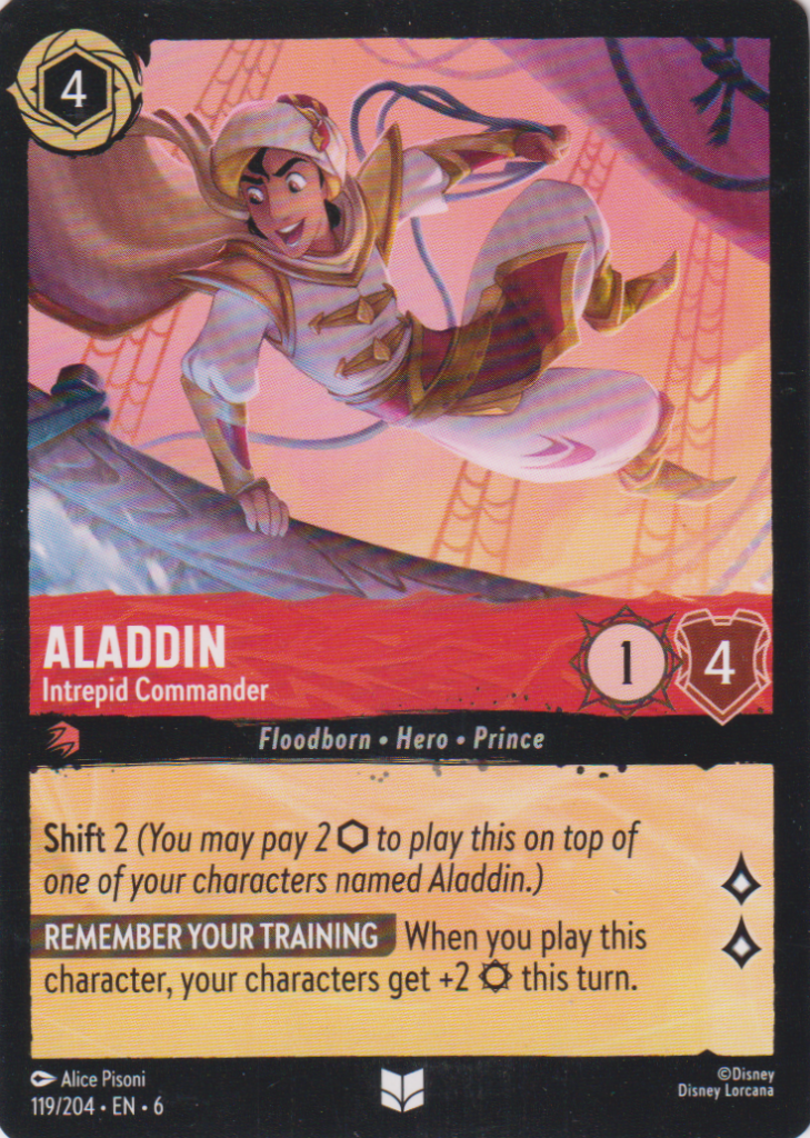 Lorcana 6: Azurite Sea – Aladdin 119