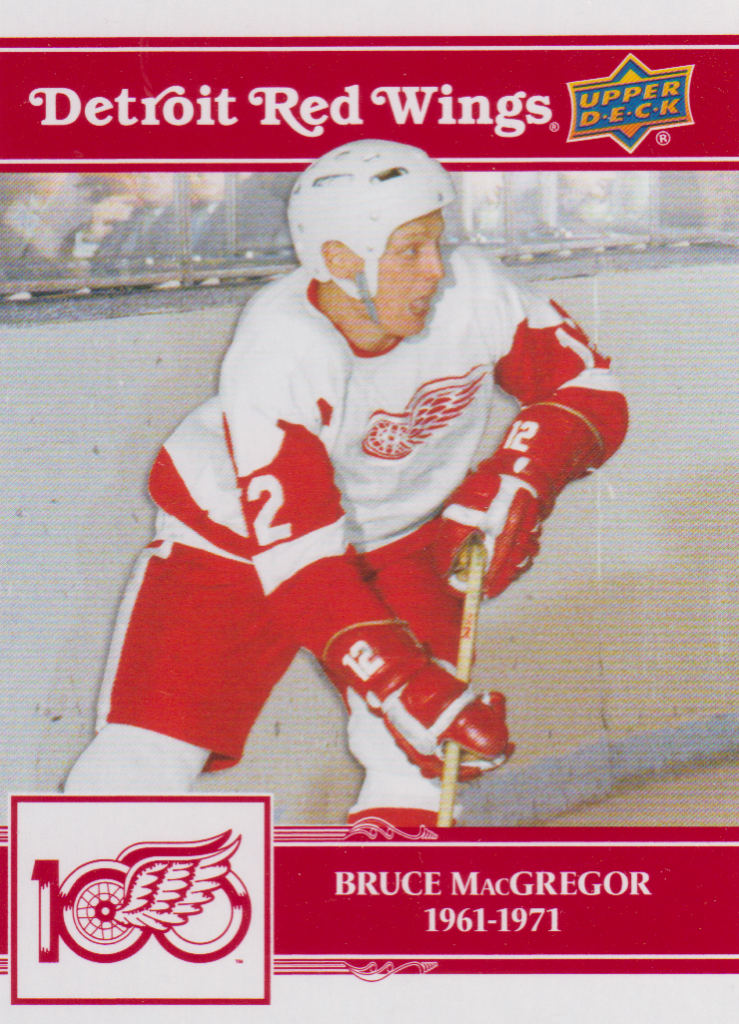 2025/26 Detroit Red Wings Centennial – Bruce MacGregor 87