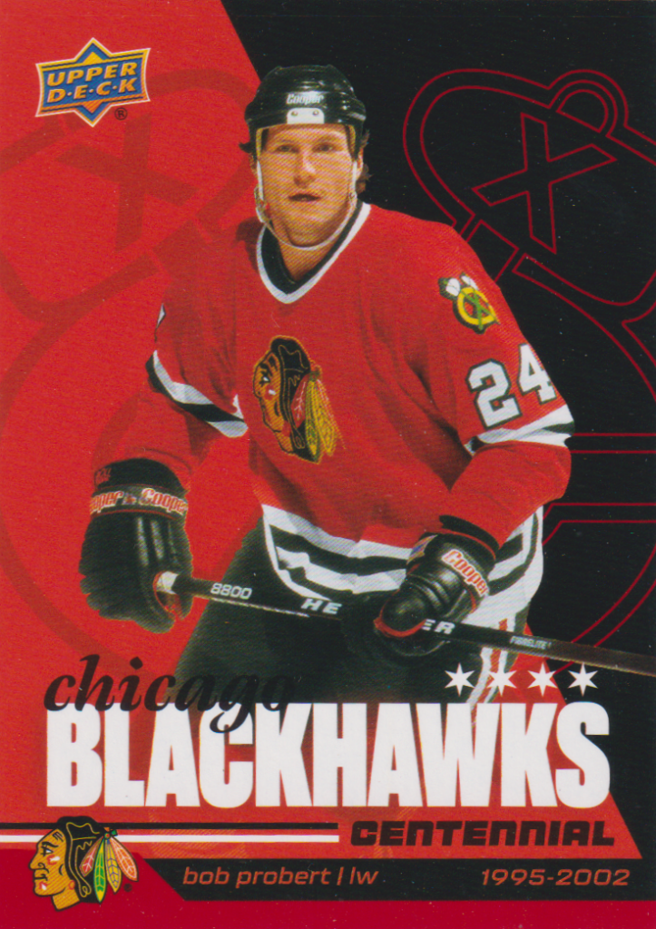 2025/26 Chicago Blackhawks Centennial – Bob Probert 81