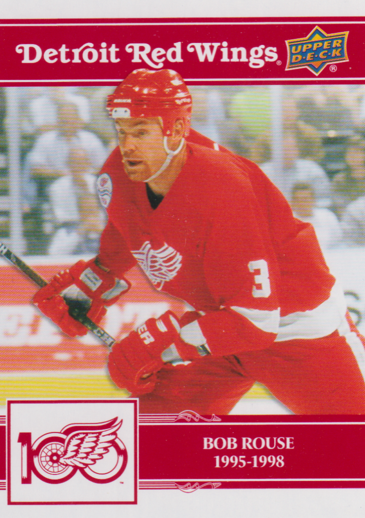 2025/26 Detroit Red Wings Centennial – Bob Rouse 76