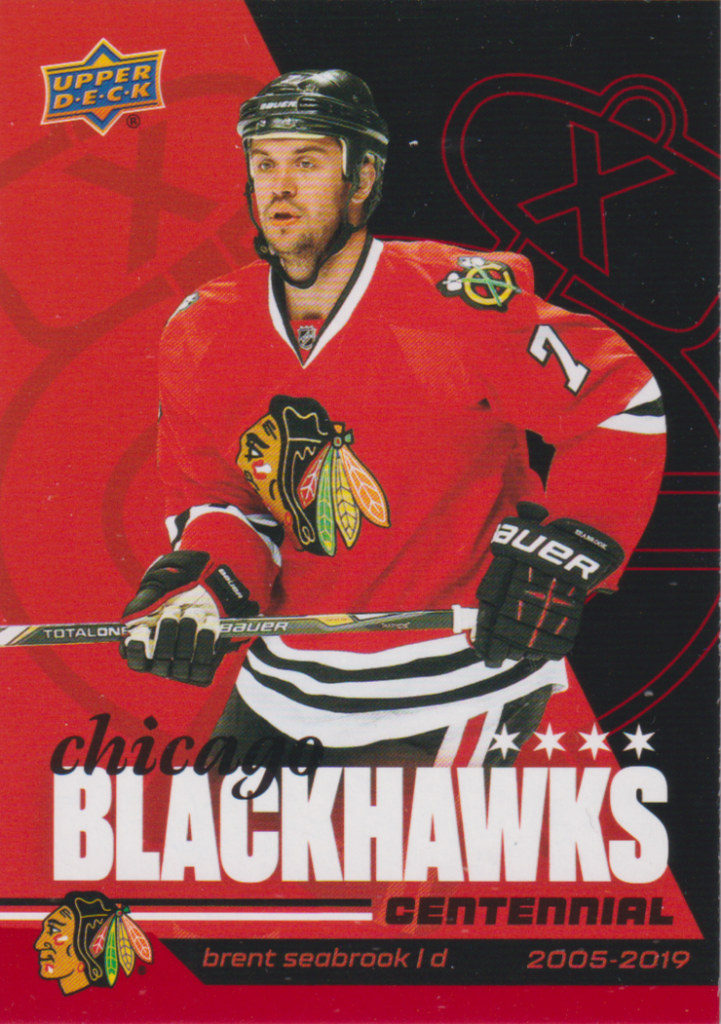 2025/26 Chicago Blackhawks Centennial – Brent Seabrook 12