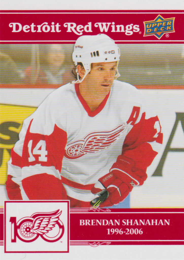 2025/26 Detroit Red Wings Centennial – Brendan Shanahan 72
