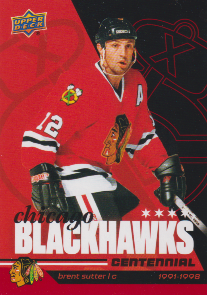 2025/26 Chicago Blackhawks Centennial – Brent Sutter 27