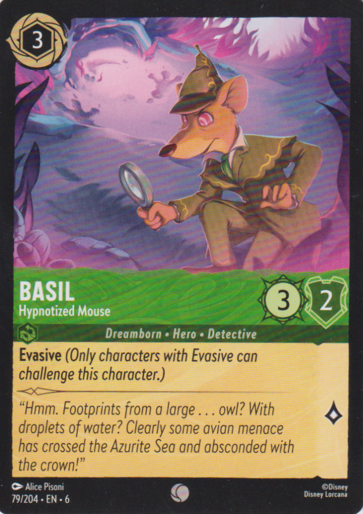 Lorcana 6: Azurite Sea – Basil 79