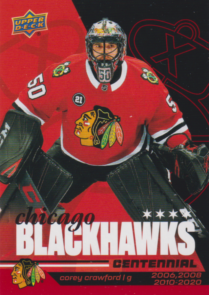 2025/26 Chicago Blackhawks Centennial – Corey Crawford 59