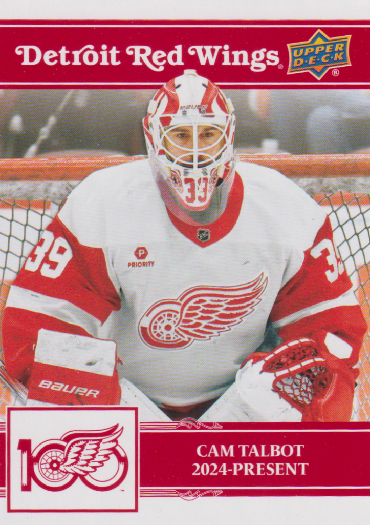 2025/26 Detroit Red Wings Centennial – Cam Talbot 15