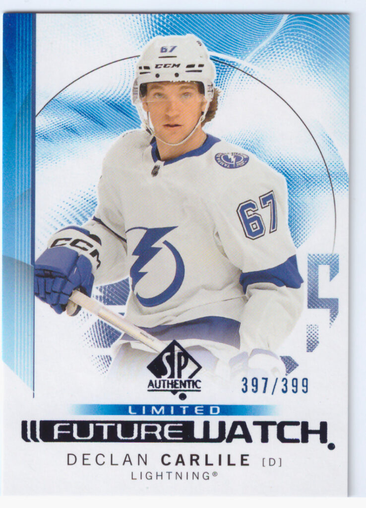 2024/25 SP Authentic – Declan Carlile Tampa Bay Lightnings 149   /399