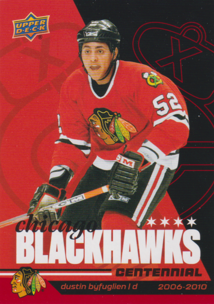 2025/26 Chicago Blackhawks Centennial – Dustin Byfuglien 85