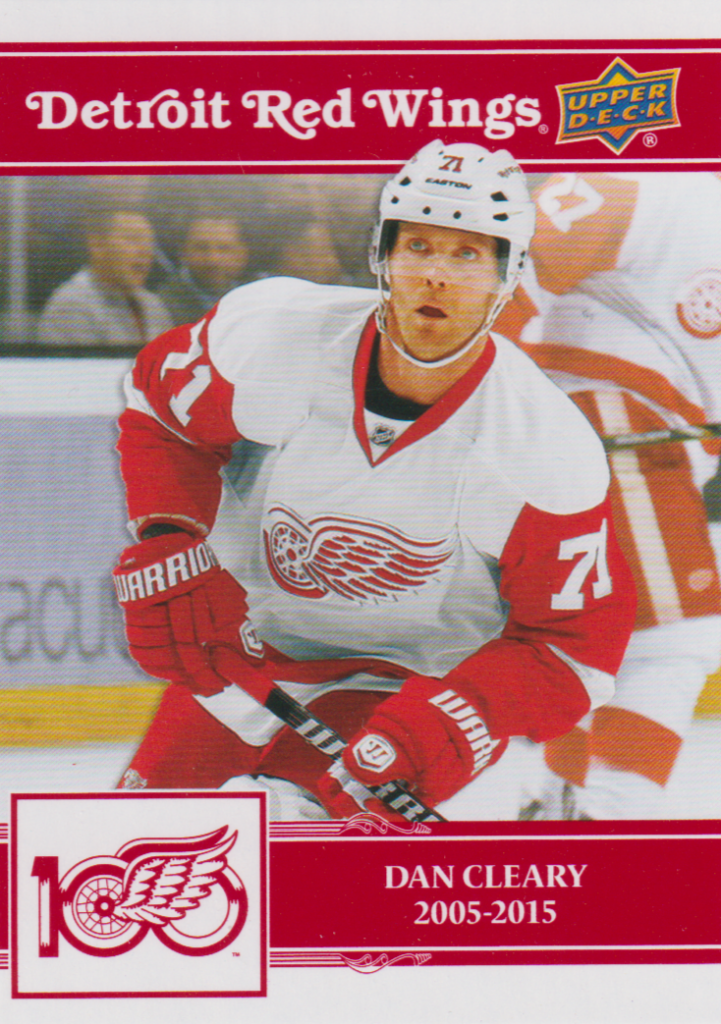 2025/26 Detroit Red Wings Centennial – Dan Cleary 82
