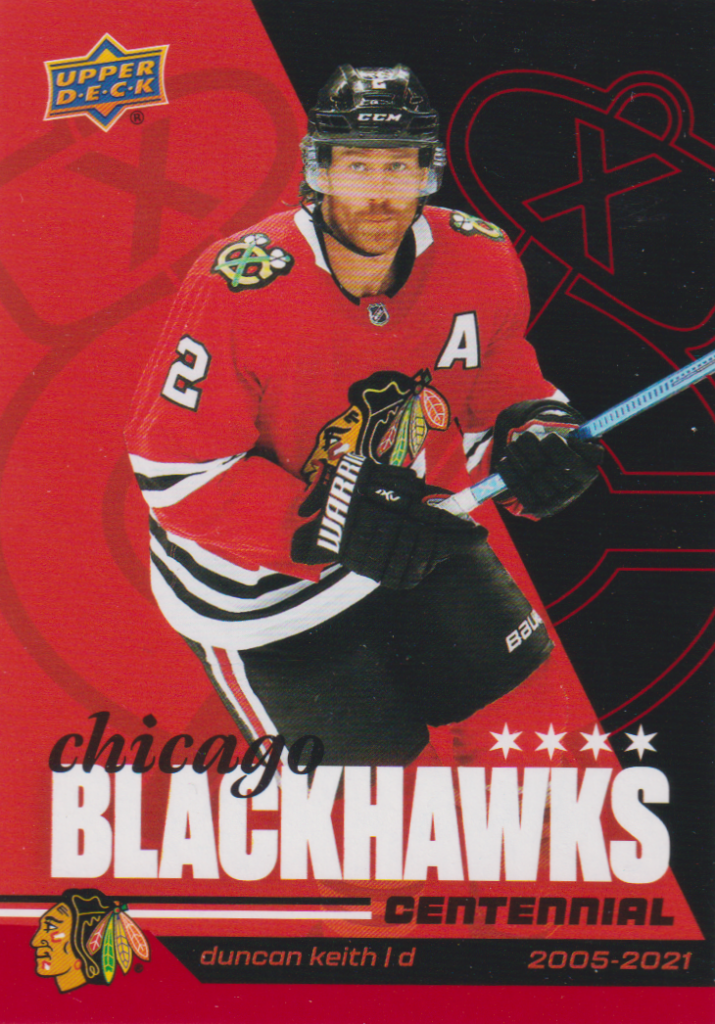2025/26 Chicago Blackhawks Centennial – Duncan Keith 26