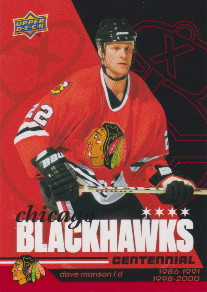 2025/26 Chicago Blackhawks Centennial – Dave Manson 28