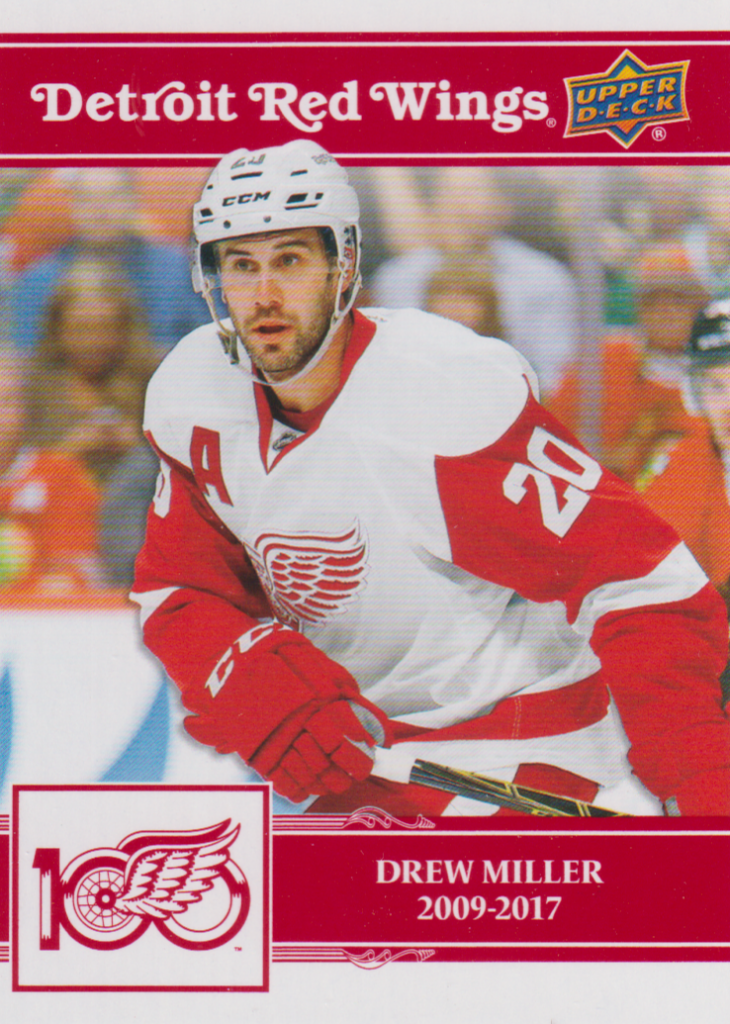 2025/26 Detroit Red Wings Centennial – Drew Miller 16