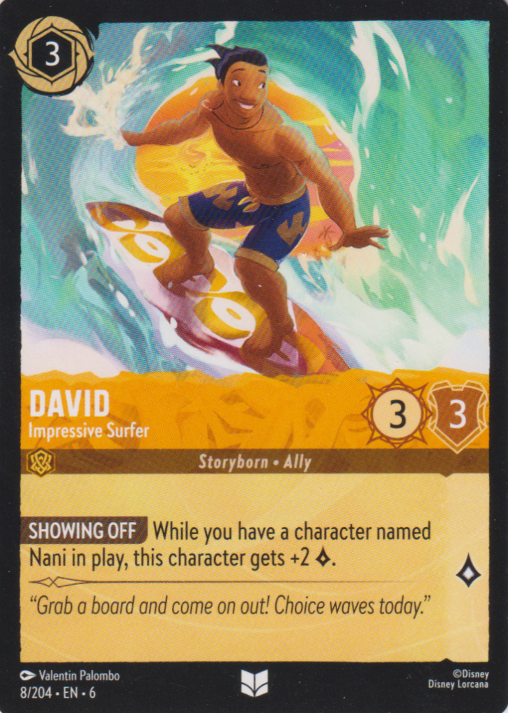 Lorcana 6: Azurite Sea – David 8