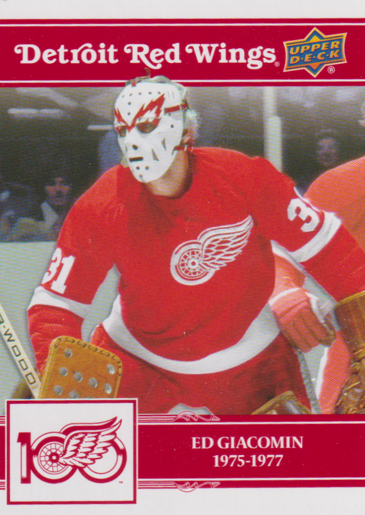 2025/26 Detroit Red Wings Centennial – Ed Giacomin 85