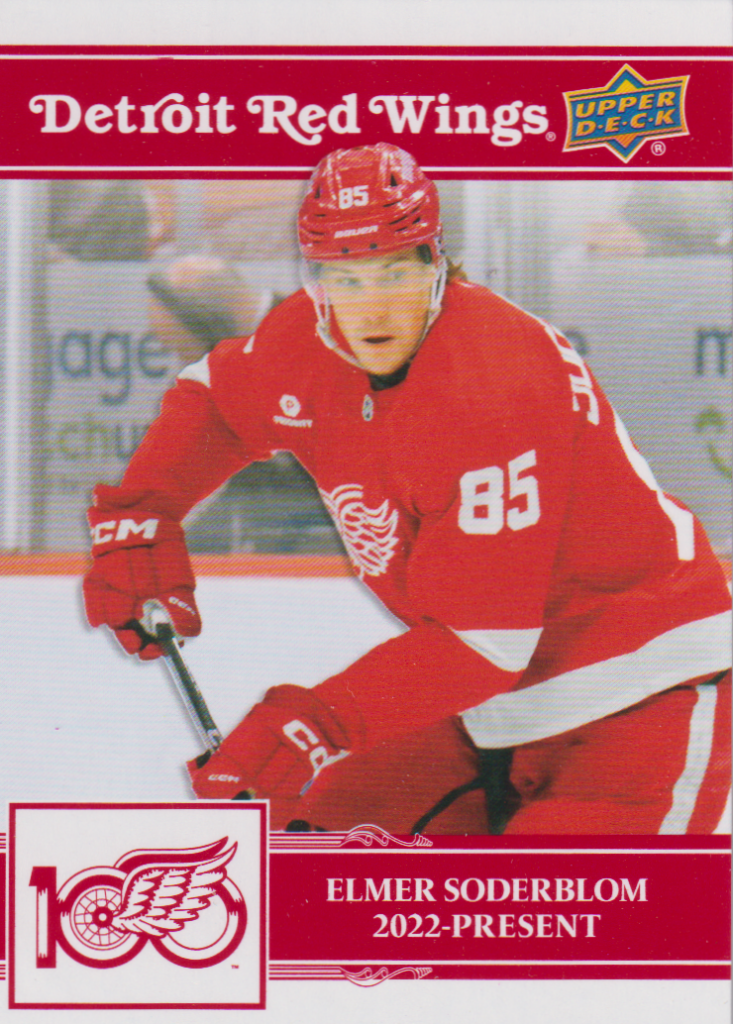 2025/26 Detroit Red Wings Centennial – Elmer Soderblom 41