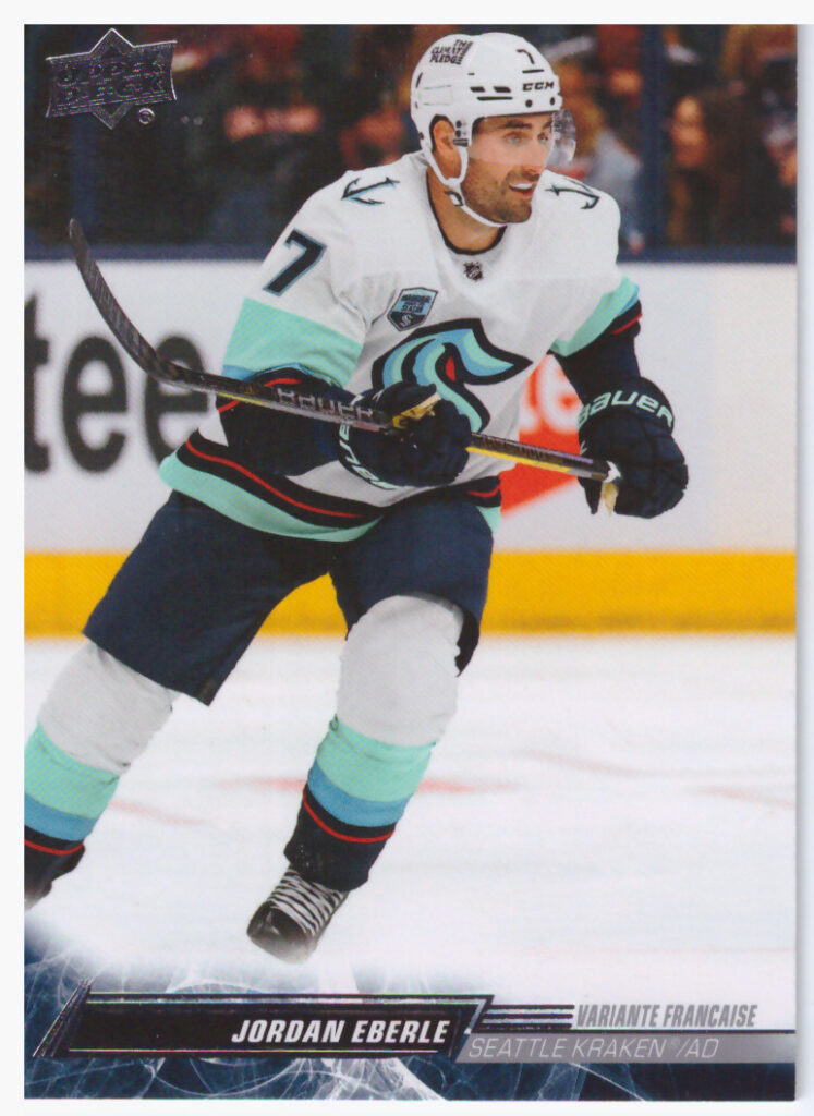 2022/23 Upper Deck Series 2 – Jordan Eberle Seattle Kraken 399
