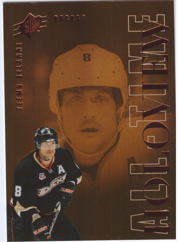 2024/25 SpX – Teemu Selanne Anaheim Ducks ATG-SE