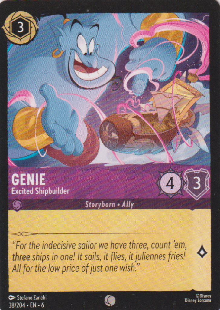 Lorcana 6: Azurite Sea – Genie 38