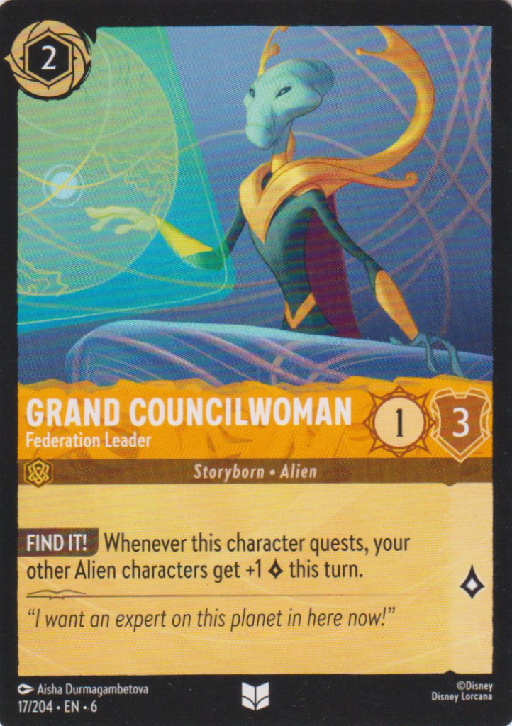 Lorcana 6: Azurite Sea – Grand Councilwoman 17