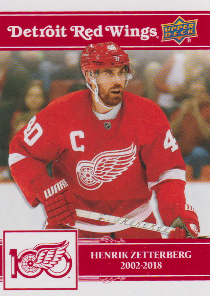 2025/26 Detroit Red Wings Centennial – Henrik Zetterberg 42