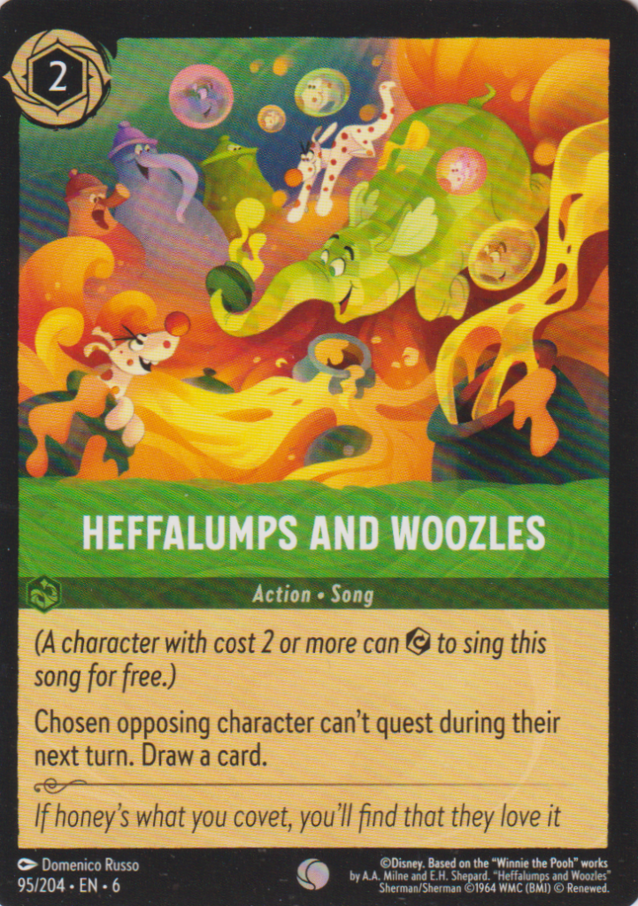 Lorcana 6: Azurite Sea – Heffalumps and woozles 95