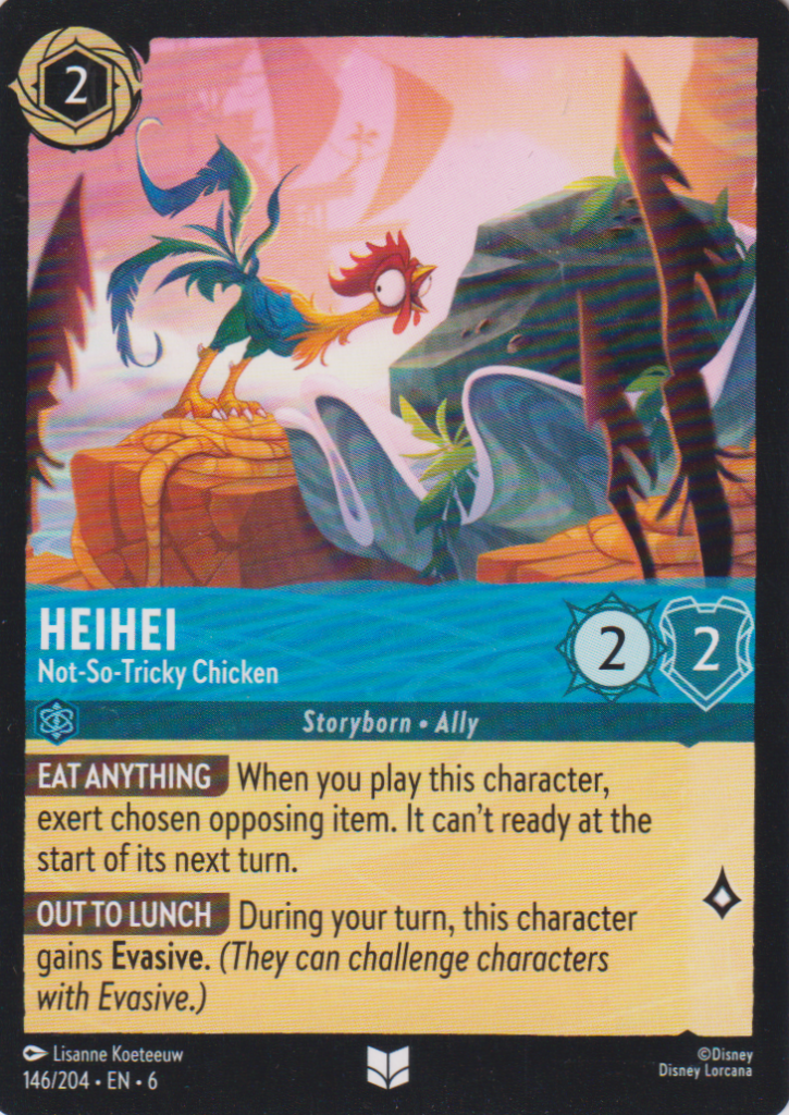 Lorcana 6: Azurite Sea – Heihei 146